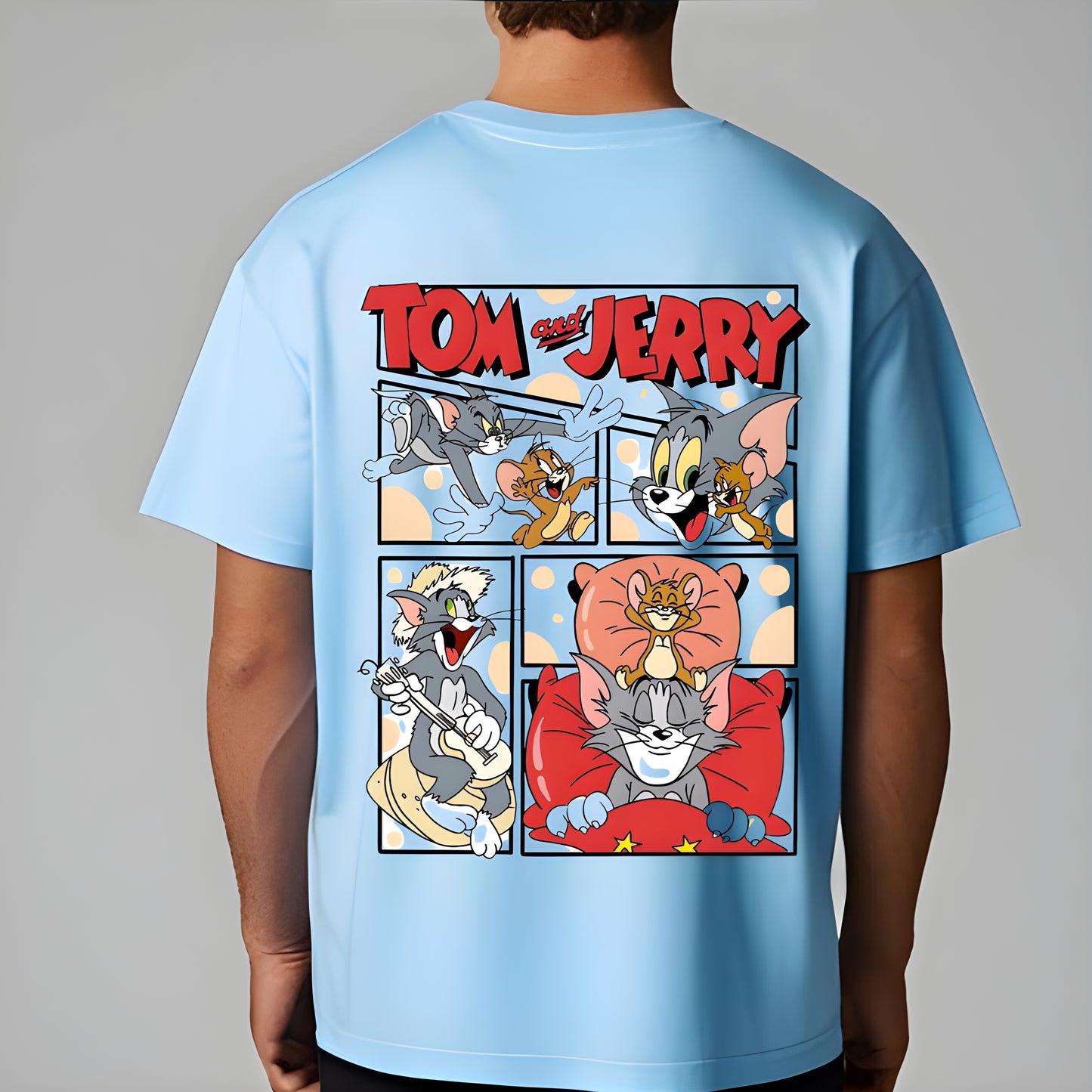 Tom and Jerry oversize tshirt