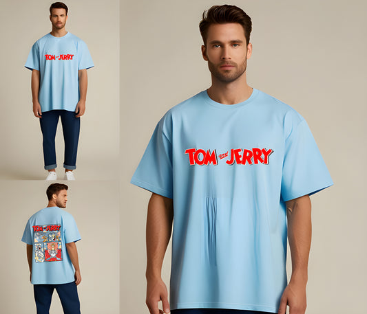 Tom and Jerry oversize tshirt