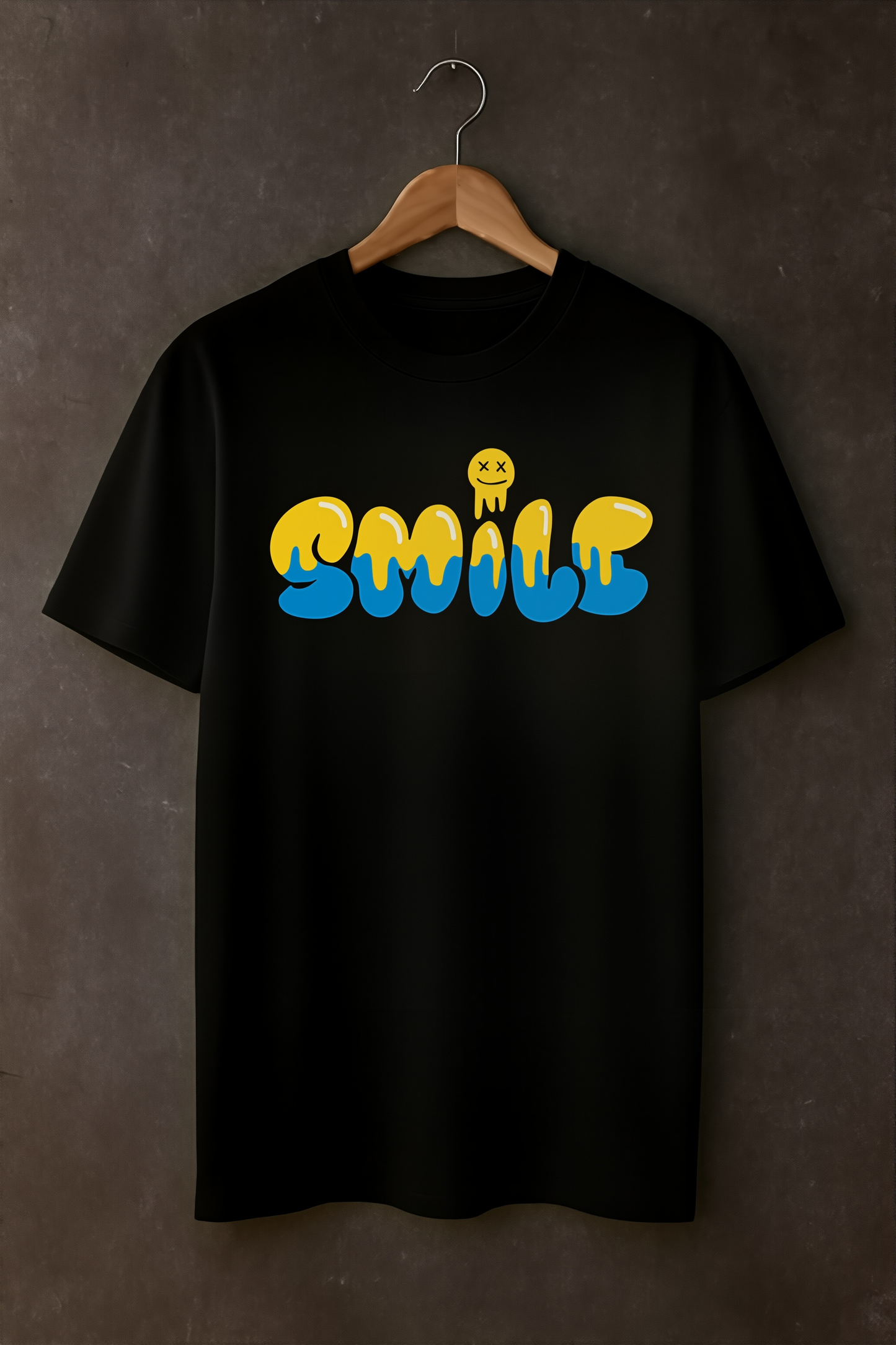 smile printed tshirt