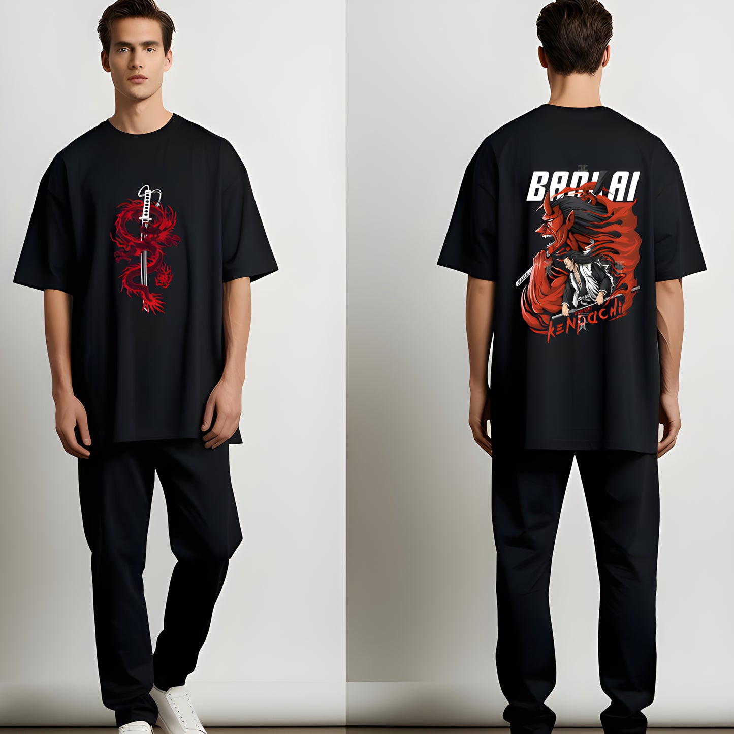 [ANT] Oversize Anime Bankai Tshirt