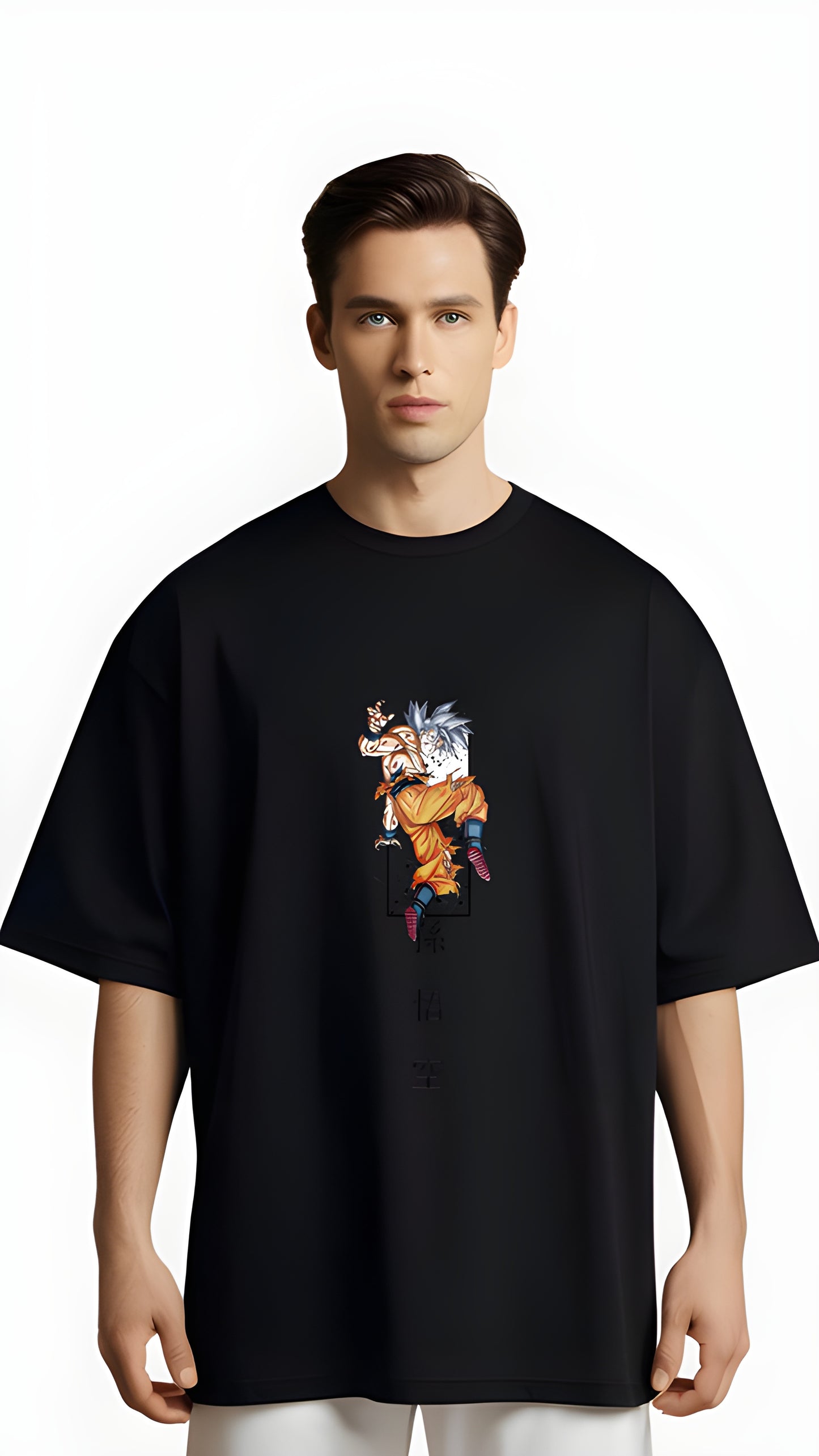 [ANT] Oversize Goku Printed T-shirt And High Quality Cotton T-shirt